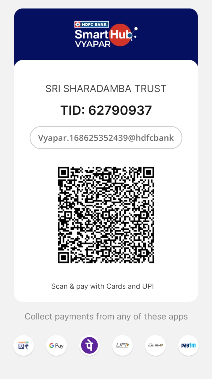 PhonePe QR - Sri Sharadamba Trust